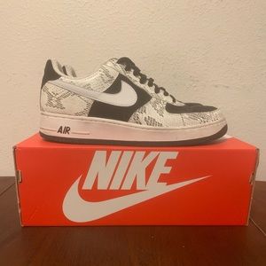 Nike Air Force One Premium Cocoa/Snake skin Sz12